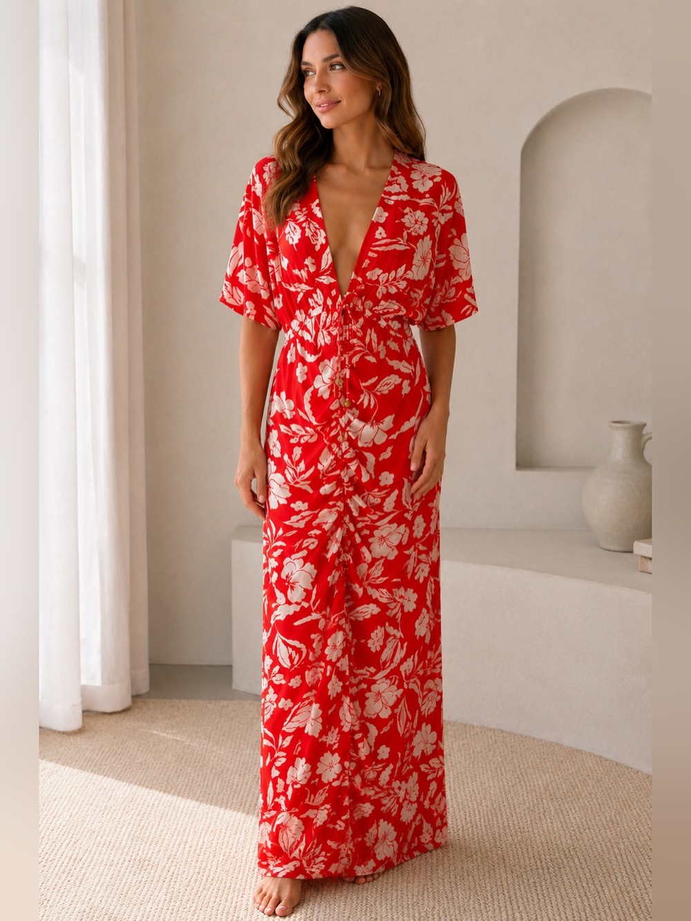 Revolve Saylor midi dress size S